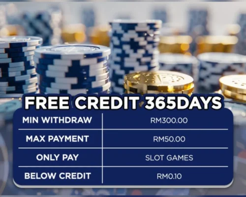 Free 365 Days Credit at Gardenia888