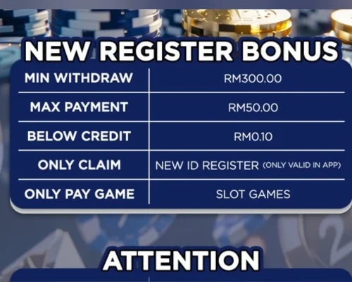 Gardenia888 new register Bonus